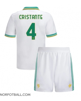 Billige Fotballdrakt AS Roma Bryan Cristante #4 Replika Tredjedraktsett Barn 2025-26 Kortermet (med bukser)